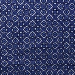 18 x 21 Blue Geometric Cotton Fabric Quarter 1pc by Keepsake Calico