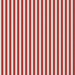 Stripe Red 108 Wide Flannel Fabric