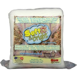 The Warm Company Soft   Bright Queen Size Needled Polyester Batting