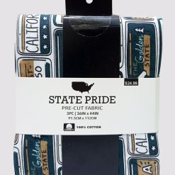 California State Pride Cotton Fabric Quarter Bundle