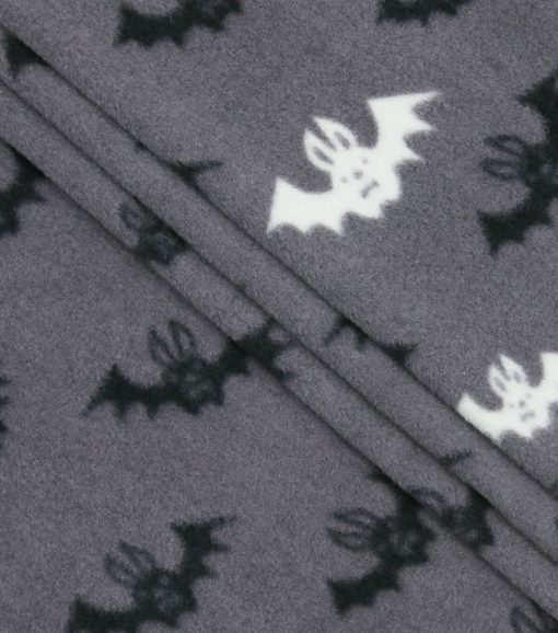 POP! Halloween Bats Lightweight Fleece Fabric - Image 2