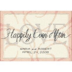 Dimensions 7 x 5 Happily Ever After Counted Cross Stitch Kit