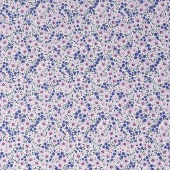 Purple   Blue Flowers Quilt Cotton Fabric by Keepsake Calico