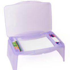 Everything Mary 21 x 18 Purple Plastic Lap Desk