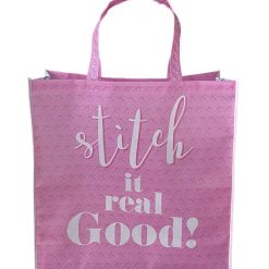 20 Stitch Good Go Green Reusable Tote Bag