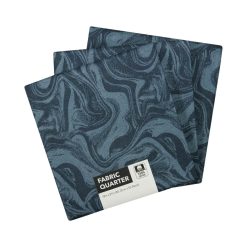 18 x 21 Blue Oil Slick Cotton Fabric Quarter 1pc by Keepsake Calico