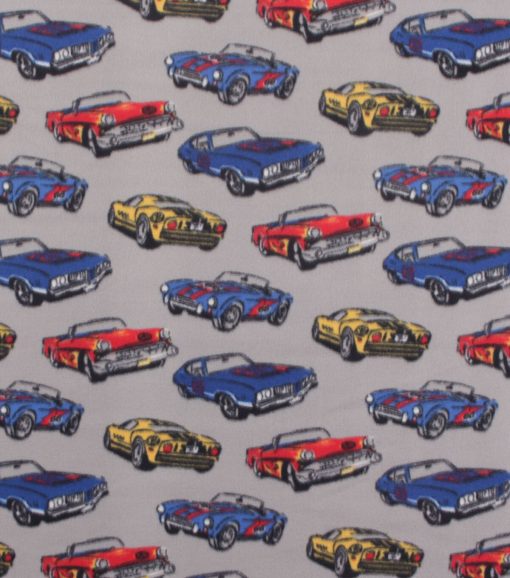 Race Cars Blizzard Fleece Fabric - Image 2