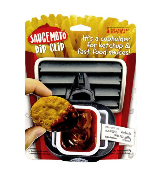 Saucemoto Dip Clip   Black