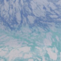 Endless Summer Blue Tie Dye Anti Pill Fleece Fabric