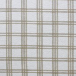 Plaid Cream Super Snuggle Flannel Fabric