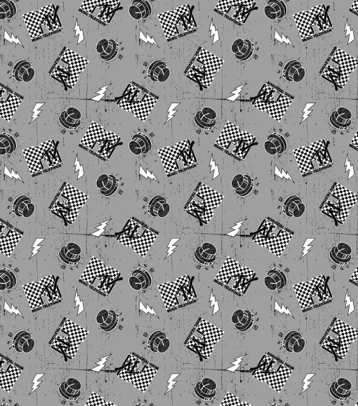 MTV Volume Dial Cotton Fabric - Image 2