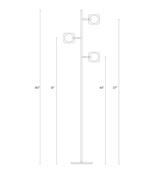 Brightech Tree Floor Lamp   White - Image 4