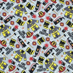 Firefighter Super Snuggle Flannel Fabric