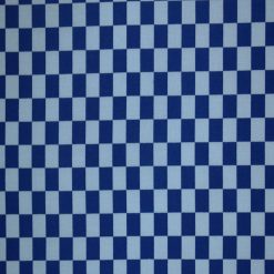 Dark   Light Blue Racing Check Quilt Cotton Fabric by Quilter s Showcase