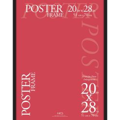 MCS 20 x 28 Plastic Black Gallery Poster Frame
