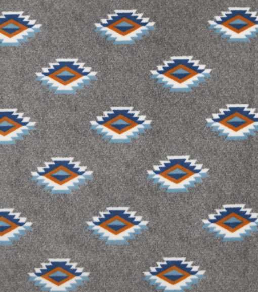 Southwest Aztec Stamp Luxe Fleece Fabric - Image 2