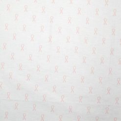Breast Cancer Awareness Super Snuggle Light Pink Ribbon Flannel Fabric