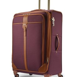 Luxe II Collection Softside Long Journey Expandable Spinner Suitcase