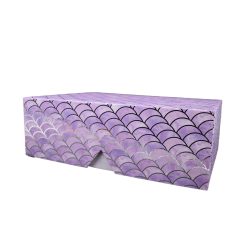 15 Bright Mermaid Scales Fliptop Box by Hudson 43