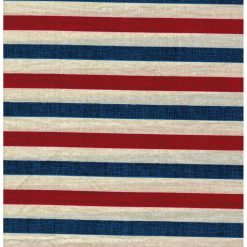 Patriotic Cotton Fabric Textured Stripe Patriotic Cotton Fabric