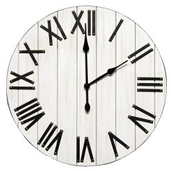 All The Rages 21 Rustic Farmhouse Wood Wall Clock