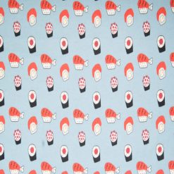 Super Snuggle Tossed Sushi Flannel Fabric