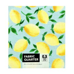 Lemon 1-Piece Cotton Fabric Quarter