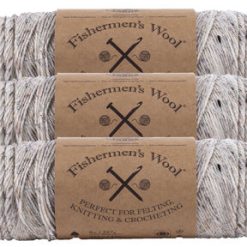 Lion Brand Fishermen s 348yds Worsted Wool Yarn 3 Bundle