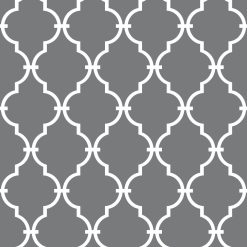 RoomMates Wallpaper Grey Modern Trellis