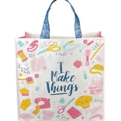 20 x 20 Spring Go Green I Make Things Reusable Tote