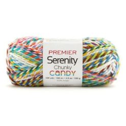 Premier Yarns Serenity Chunky Candy 109yds Bulky Acrylic Yarn