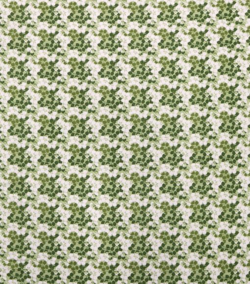 Leaves Black 108 Wide Flannel Fabric - Image 3