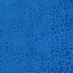 French Blue Snake Blender Quilt Cotton Fabric by Keepsake Calico