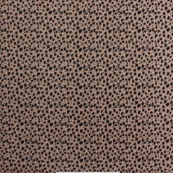 Animal Spots on Brown Anti Pill Fleece Fabric