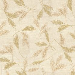 Fabric Traditions Cream Wheat Fall Harvest Glitter Cotton Fabric