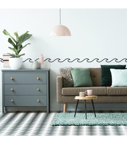 RoomMates Simplistic Waves Decals - Image 5