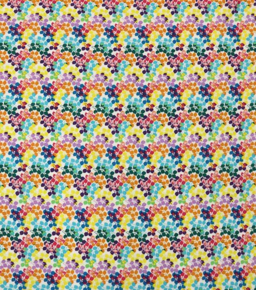 Leaves Black 108 Wide Flannel Fabric - Image 4
