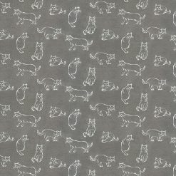 Cats Super Snuggle Flannel Fabric