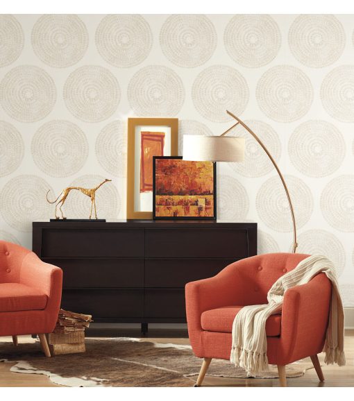 RoomMates Medali Peel   Stick Wallpaper
