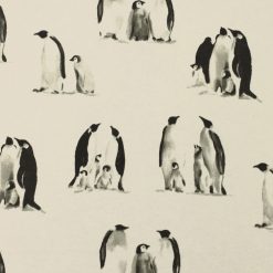 Penguins Super Snuggle Christmas Flannel Fabric