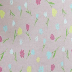 POP! Super Snuggle Tossed Tulips Flannel Fabric