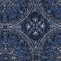 Blue Medallions Anti Pill Fleece Fabric