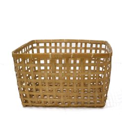 16 x 11 Bamboo Weave Basket by Place   Time