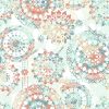 RoomMates Wallpaper Orange   Blue Bohemian