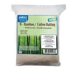 Pellon Bamboo/Cotton Batting With Scrim 96 x 108