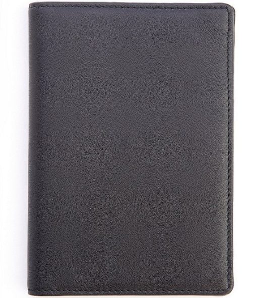 RFID Blocking Leather Passport Wallet