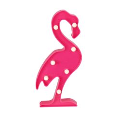 Northlight 11.75 Pink Flamingo LED Marquee Wall Sign