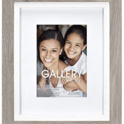 Malden 8 x 10 Matted to 5 x 7 Brown Picture Frame With Beveled Mat