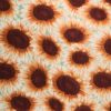 Packed Sunflowers Anti Pill Fleece Fabric