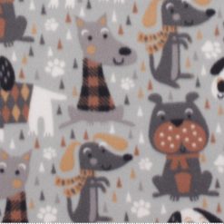 Sweater Dogs Blizzard Fleece Fabric